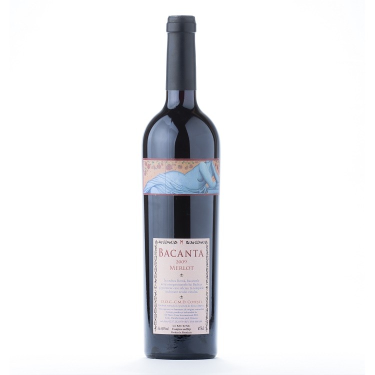 Vin Rosu Sec Crama Garboiu Bacanta Merlot 2009