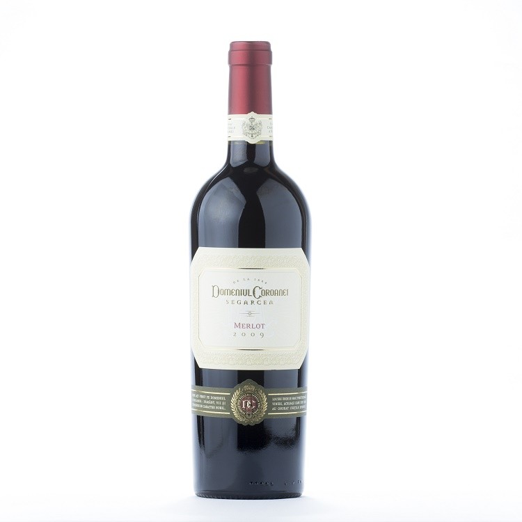 Vin Rosu Sec Domeniul Coroanei Merlot 2016