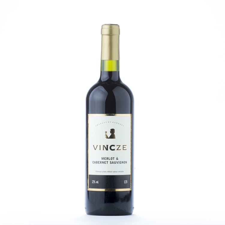 Vin Rosu Sec Vincze Merlot si Cabernet Sauvignon 2007